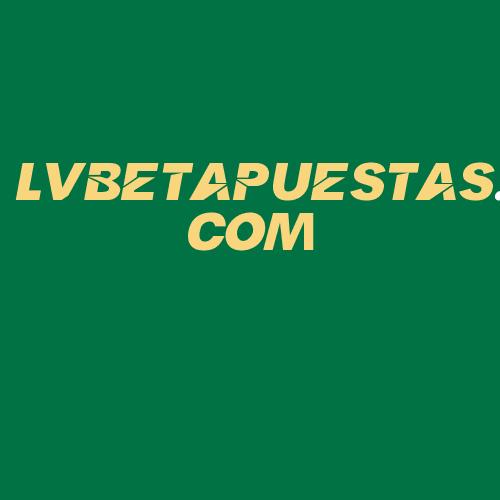 Logo da LVBETAPUESTAS